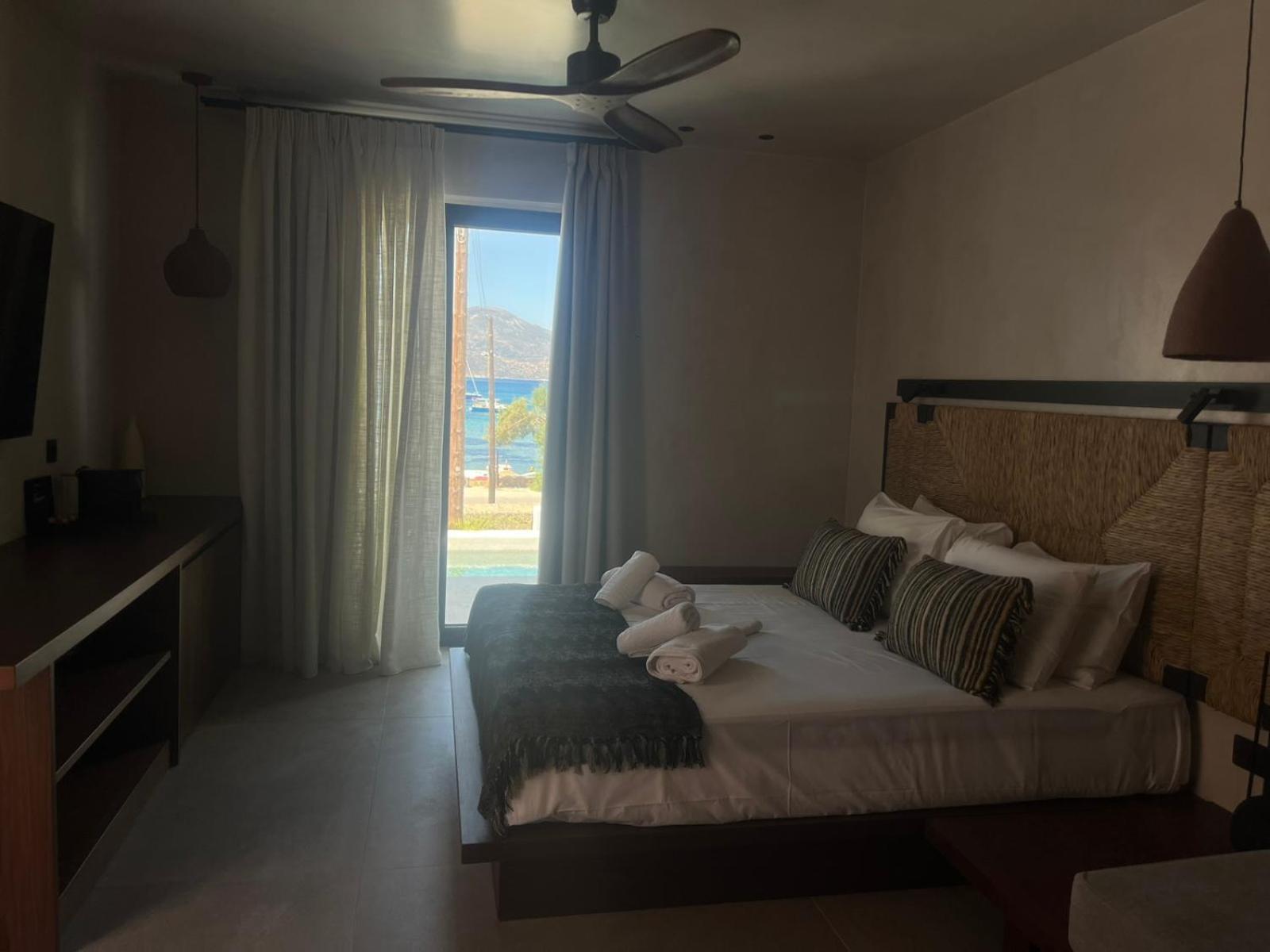 Apartament Boho Sapiens Sea View Adamantas  Pokój zdjęcie